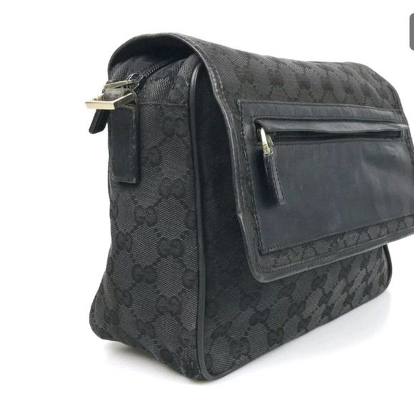 Gucci Bag Shoulder Bag GG CANVAS 019 0375 001553 Authentic - Picture 3 of 13